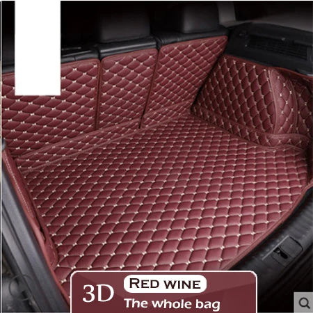 Premium Leather Trunk Mat for Tesla Model 3 (2019β2024) β Waterproof Cargo Liner & Interior Protection