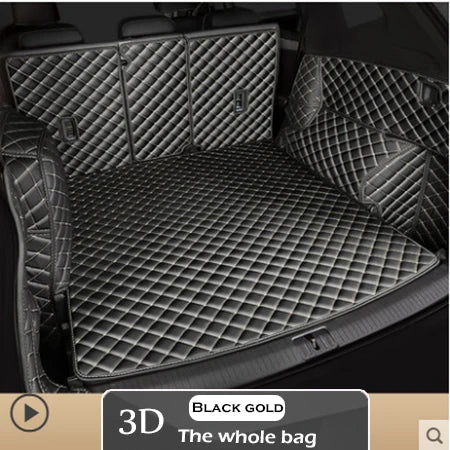 Premium Leather Trunk Mat for Tesla Model 3 (2019β2024) β Waterproof Cargo Liner & Interior Protection
