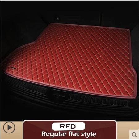 Premium Leather Trunk Mat for Tesla Model 3 (2019β2024) β Waterproof Cargo Liner & Interior Protection