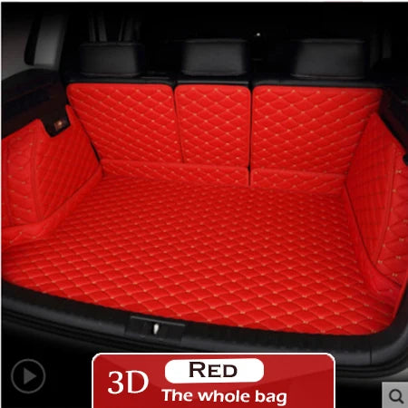 Premium Leather Trunk Mat for Tesla Model 3 (2019β2024) β Waterproof Cargo Liner & Interior Protection