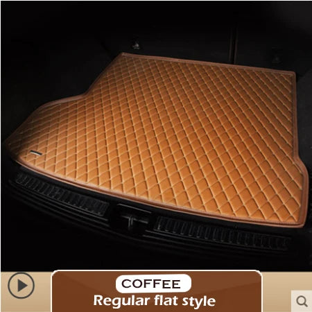 Premium Leather Trunk Mat for Tesla Model 3 (2019β2024) β Waterproof Cargo Liner & Interior Protection
