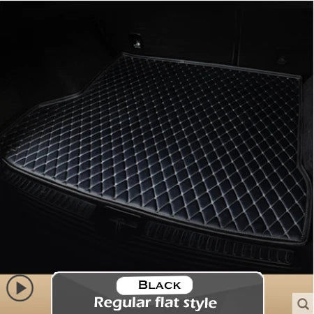 Premium Leather Trunk Mat for Tesla Model 3 (2019β2024) β Waterproof Cargo Liner & Interior Protection