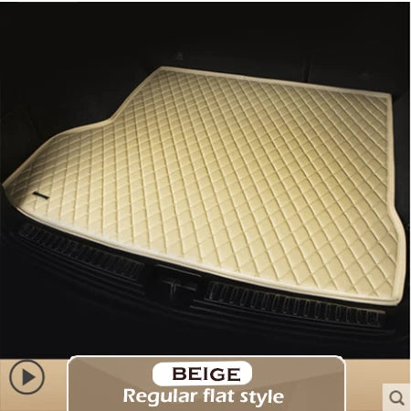 Premium Leather Trunk Mat for Tesla Model 3 (2019β2024) β Waterproof Cargo Liner & Interior Protection