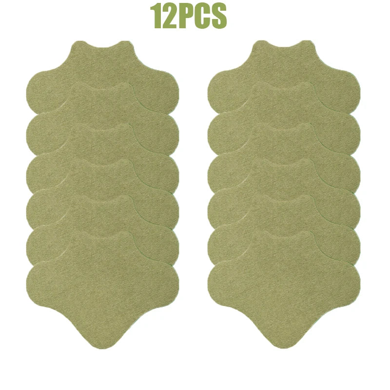 Mugwort Heat Therapy Patches – Soothing Warm Pads for Back, Neck & Knee Pain Relief | Winter Muscle Relaxing Massage Patch