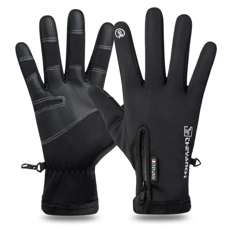 Waterproof Thermal Touchscreen Gloves – Windproof Winter Gloves for Running, Cycling & Outdoor Sports
