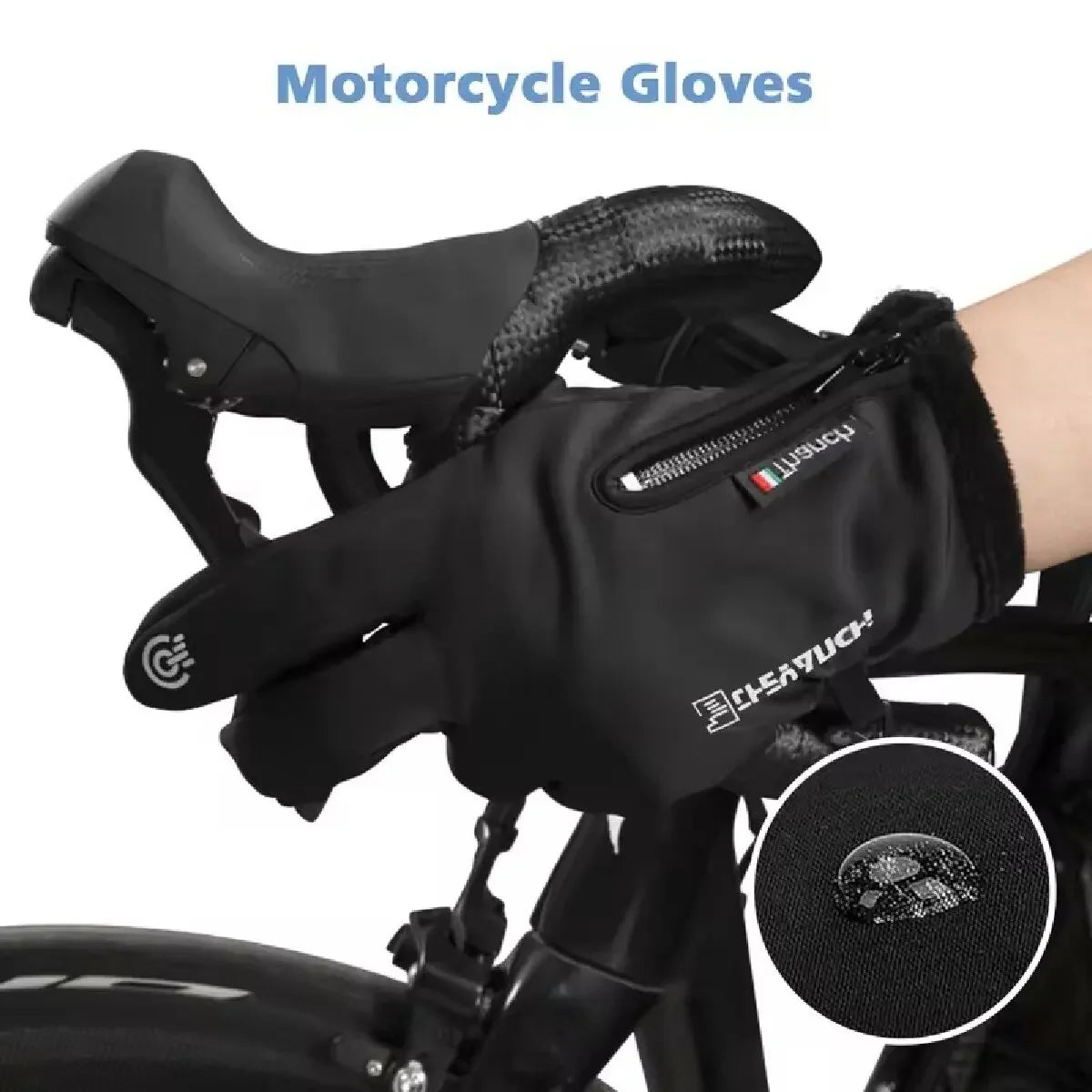 Waterproof Thermal Touchscreen Gloves – Windproof Winter Gloves for Running, Cycling & Outdoor Sports